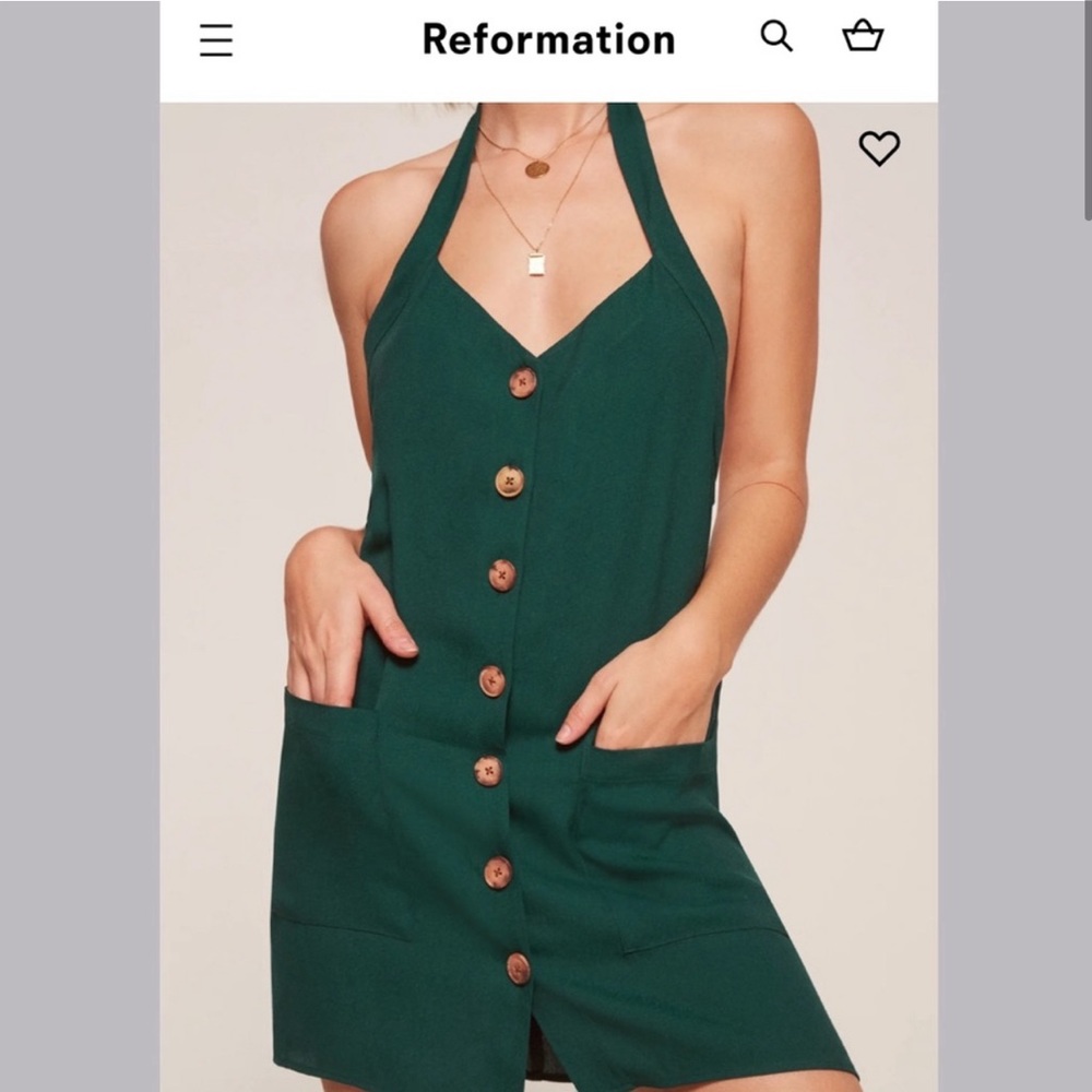 NWOT Reformation Bardot Dress sz. 6